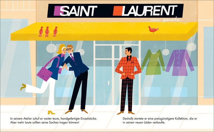 Produktbild: Yves Saint Laurent &ndash; Little People, BIG DREAMS (Deutsche Ausgabe)