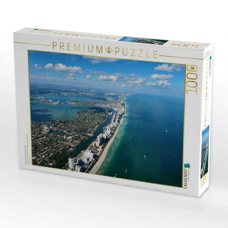 Produktbild: CALVENDO Puzzle Miami Beach, Florida, USA | 1000 Teile Lege-Gr&ouml;&szlig;e 64x48cm Foto-Puzzle f&uuml;r gl&uuml;ckliche Stunden