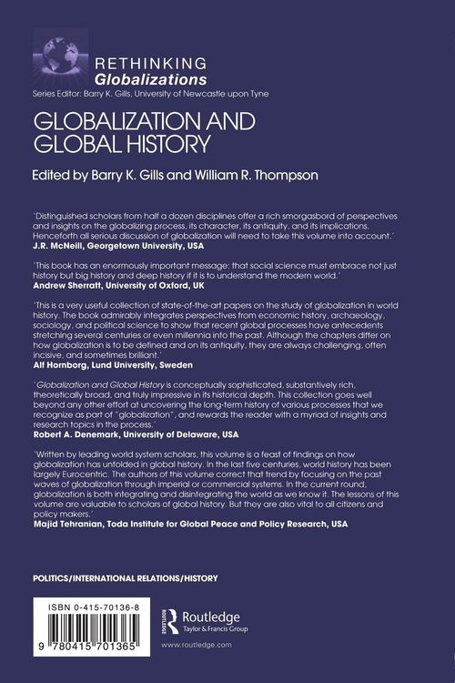 Produktbild: Globalization and Global History