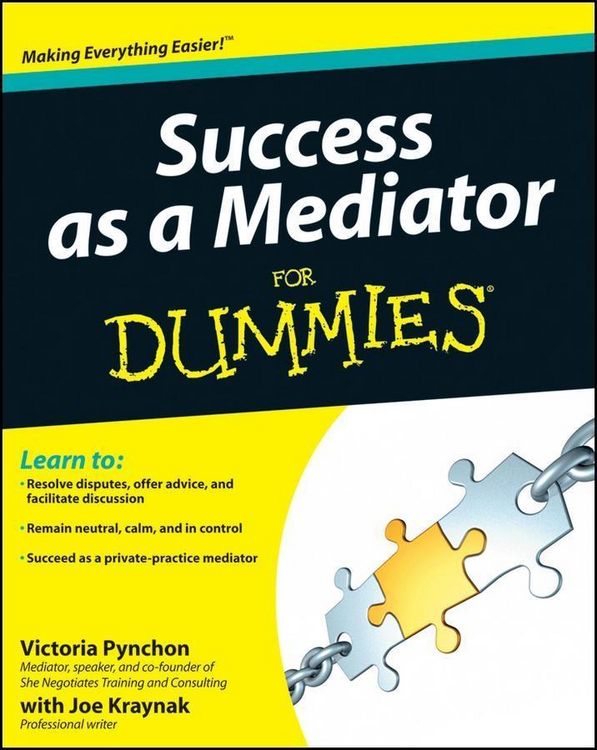 Produktbild: Success as a Mediator For Dummies
