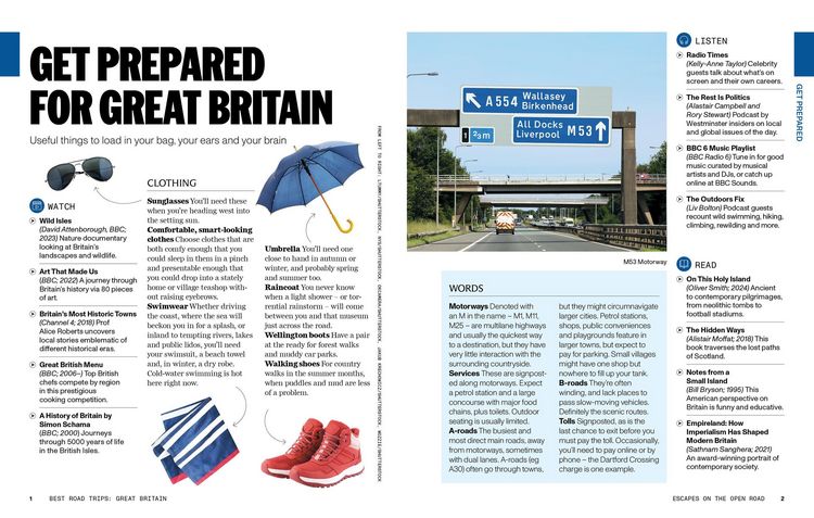 Produktbild: Lonely Planet Best Road Trips Great Britain