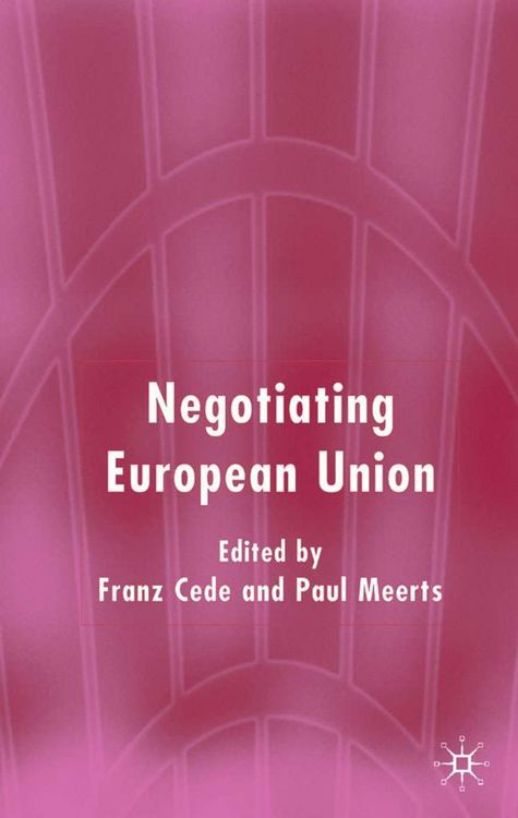 Produktbild: Negotiating European Union