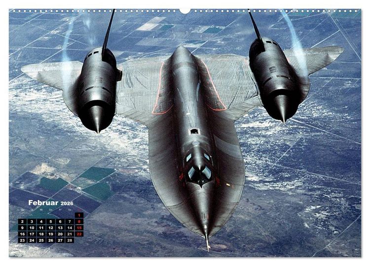 Produktbild: Faszination Kampfflugzeuge (hochwertiger Premium Wandkalender 2026 DIN A2 quer), Kunstdruck in Hochglanz