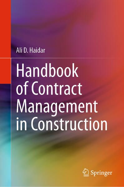 Produktbild: Handbook of Contract Management in Construction