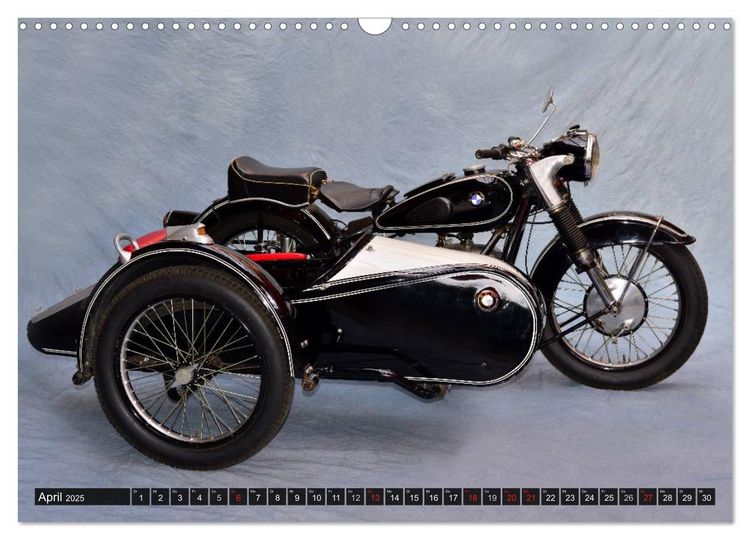 Produktbild: BMW R 51/3 Gespann (Wandkalender 2025 DIN A3 quer), CALVENDO Monatskalender