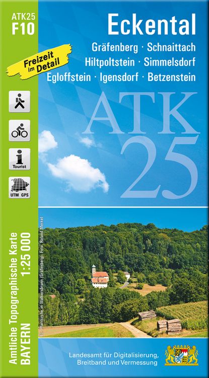Produktbild: ATK25-F10 Eckental (Amtliche Topographische Karte 1:25000)