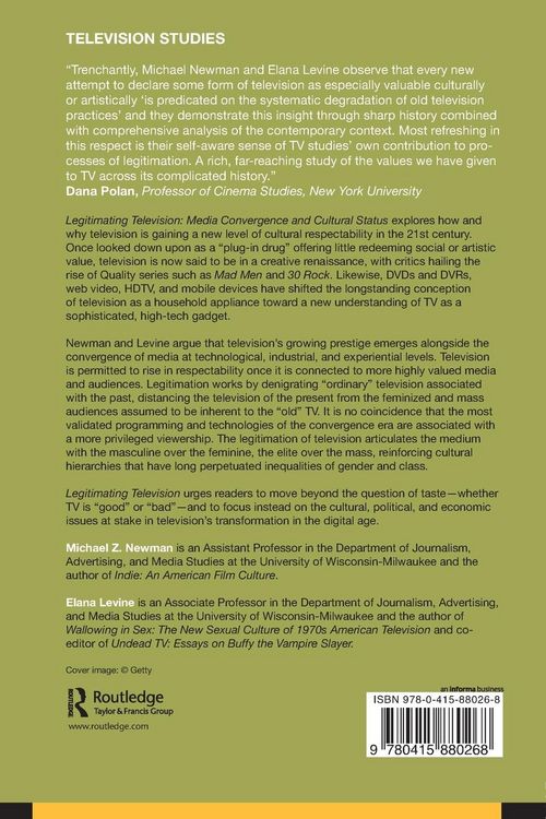 Produktbild: Legitimating Television