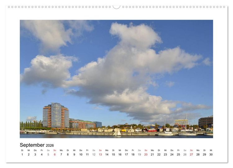 Produktbild: Kiel und Umland (Wandkalender 2026 DIN A2 quer), CALVENDO Monatskalender