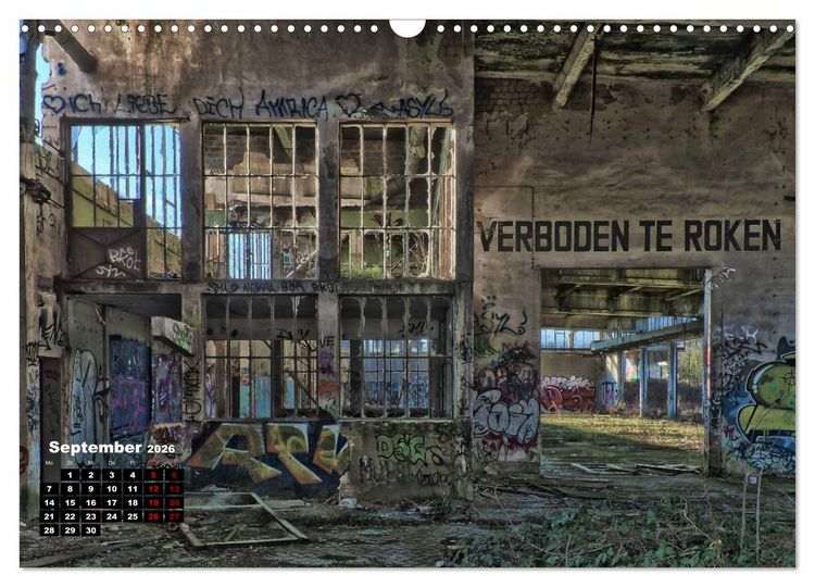 Produktbild: Verlassene Orte - Lost Places (Wandkalender 2026 DIN A3 quer), CALVENDO Monatskalender