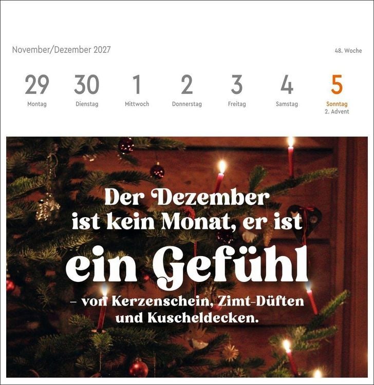 Produktbild: Visual Statements Premium-Postkartenkalender 2027