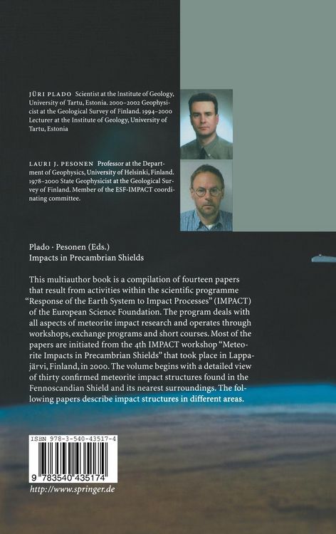 Produktbild: Impacts in Precambrian Shields