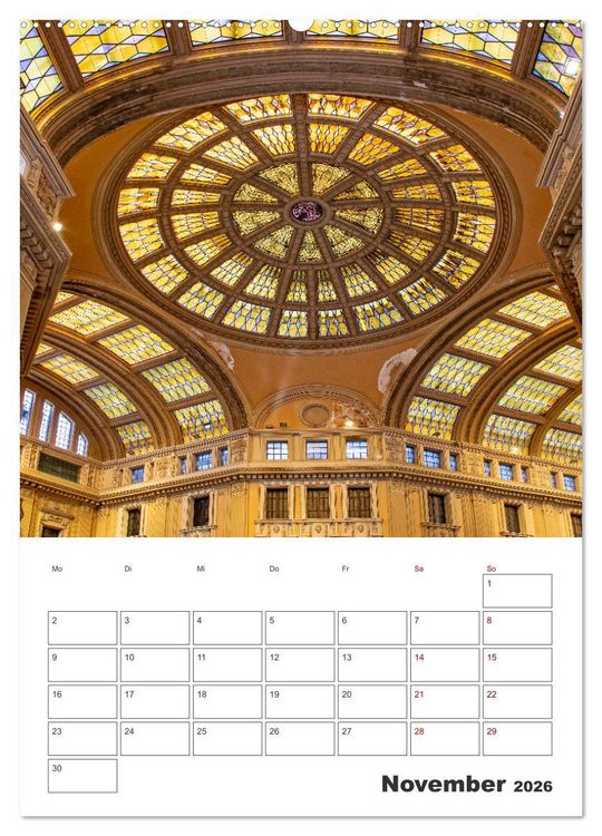 Produktbild: Messina - Reiseplaner (Wandkalender 2026 DIN A2 hoch), CALVENDO Monatskalender