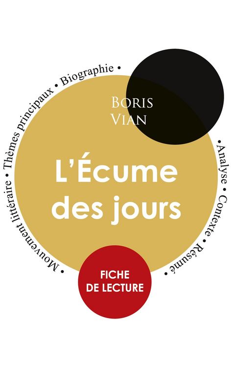 Produktbild: Fiche de lecture L'&Eacute;cume des jours (&Eacute;tude int&eacute;grale)