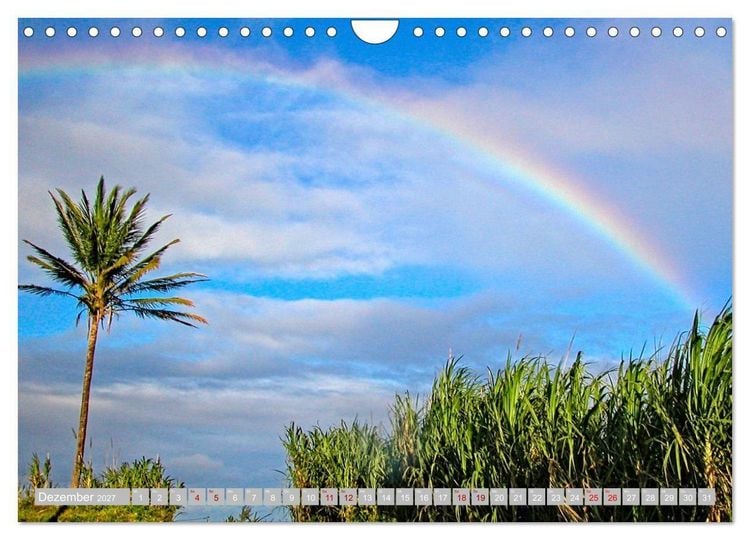 Produktbild: La R&eacute;union, Im Inneren des Vulkans (Wandkalender 2027 DIN A4 quer), CALVENDO Monatskalender