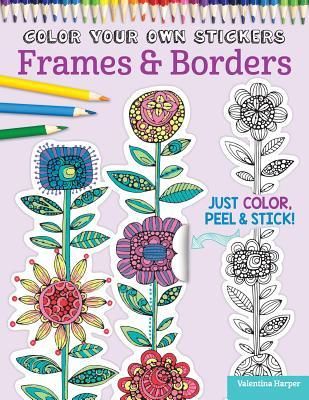 Produktbild: Color Your Own Stickers Frames & Borders
