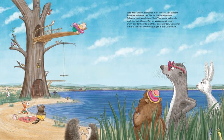 Produktbild: Wenn B&auml;ren baden (B&auml;r & Schwein, Bd. 1)
