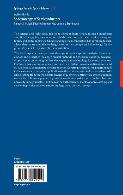 Produktbild: Spectroscopy of Semiconductors