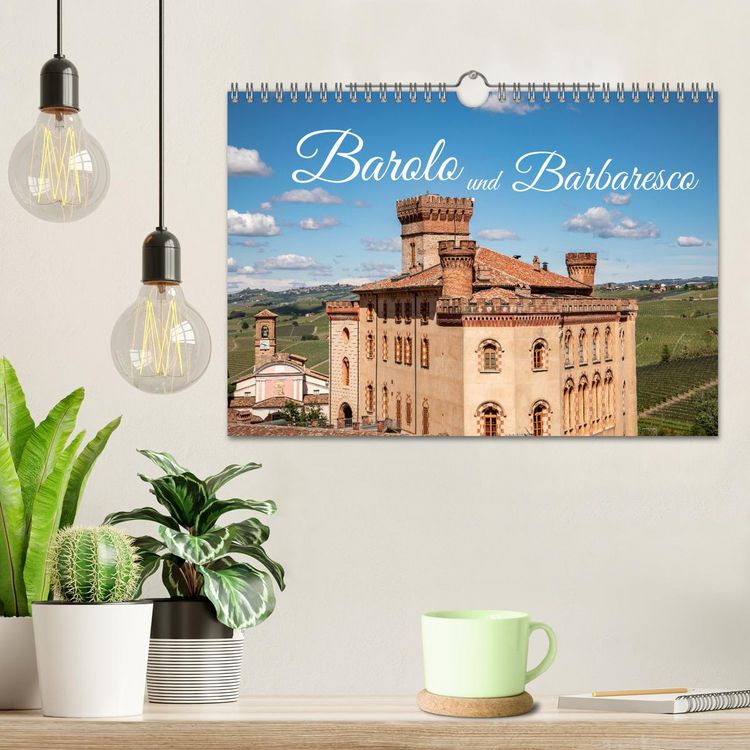 Produktbild: Barolo und Barbaresco (Wandkalender 2026 DIN A4 quer), CALVENDO Monatskalender