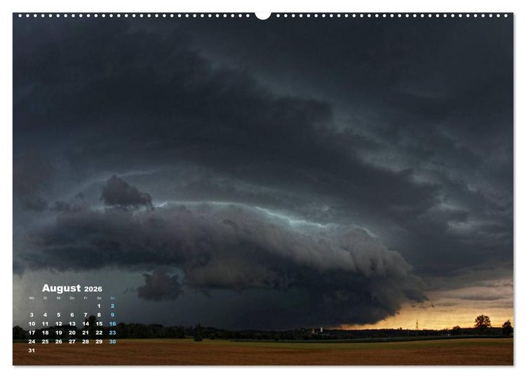 Produktbild: Wolkentr&auml;ume - Traumwolken (hochwertiger Premium Wandkalender 2026 DIN A2 quer), Kunstdruck in Hochglanz