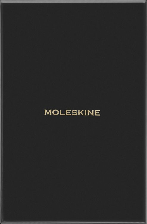 Produktbild: Moleskine Vegea Capri Notizbuch Large/A5 liniert weicher Einband orange in Box