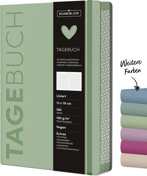 Produktbild: Tagebuch Mint