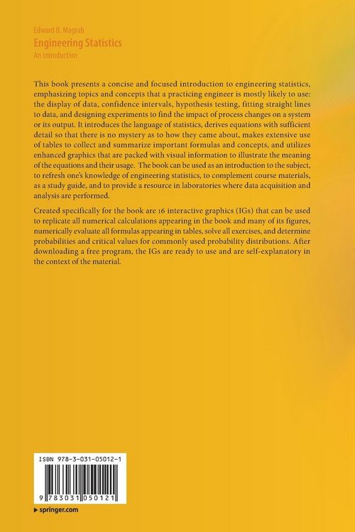 Produktbild: Engineering Statistics