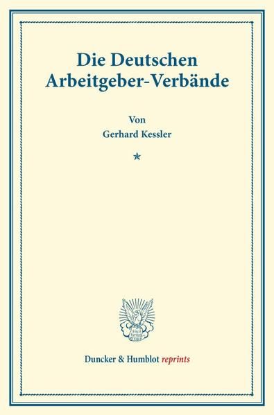 Produktbild: Die Deutschen Arbeitgeber-Verb&auml;nde.