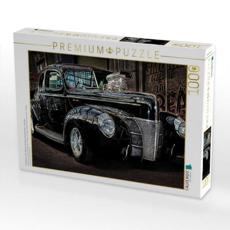 Produktbild: Ein Motiv aus dem Kalender Au&szlig;ergew&ouml;hnliche Autos - Hot Rods (Puzzle)