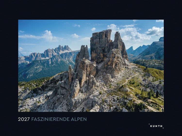 Produktbild: Faszinierende Alpen - KUNTH Wandkalender 2027
