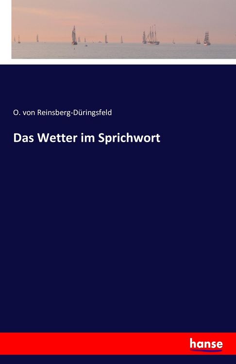 Produktbild: Das Wetter im Sprichwort