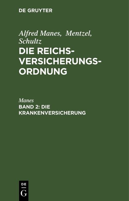 Produktbild: Die Krankenversicherung