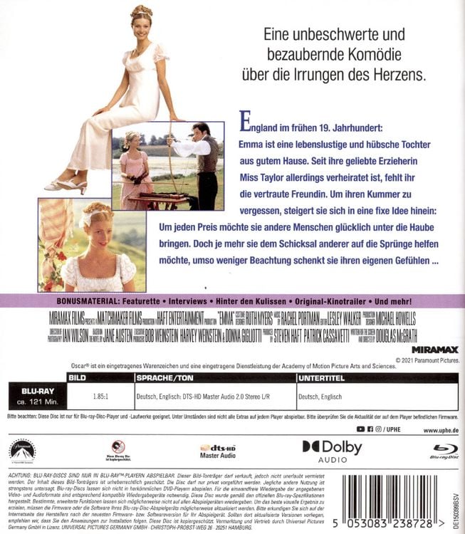 Produktbild: Emma (1996)