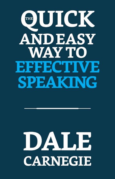 Produktbild: The Quick and Easy Way to Effective Speaking
