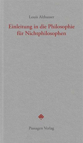 Produktbild: Einleitung in die Philosophie für Nichtphilosophen