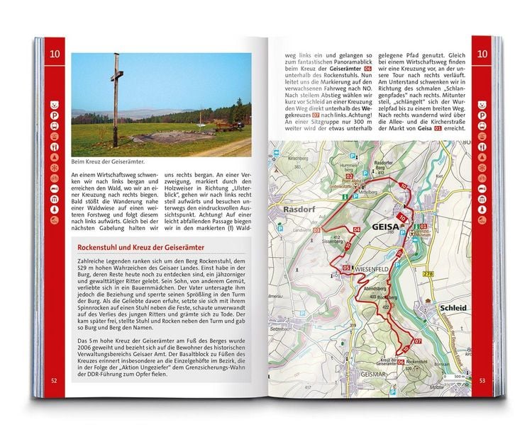 Produktbild: KOMPASS Wanderf&uuml;hrer Rh&ouml;n, 50 Touren
