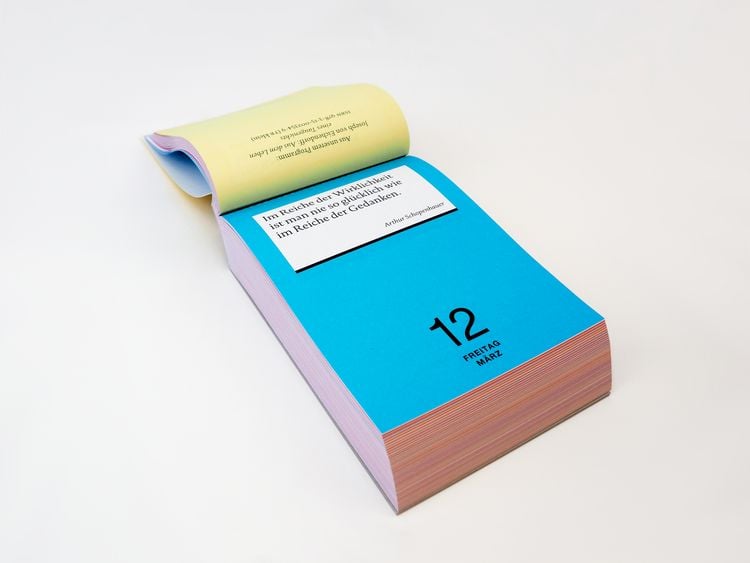 Produktbild: Tag f&uuml;r Tag. Weltliteratur zum Abrei&szlig;en 2027