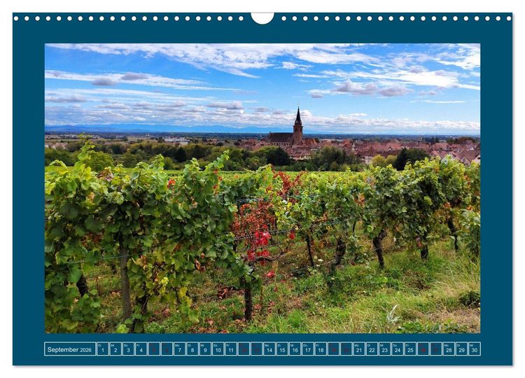Produktbild: Faszinierendes Elsass (Wandkalender 2026 DIN A3 quer), CALVENDO Monatskalender