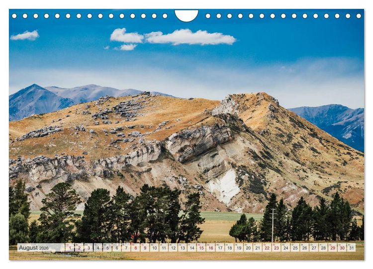 Produktbild: Neuseeland - Landschaftstr&auml;ume (Wandkalender 2026 DIN A4 quer), CALVENDO Monatskalender