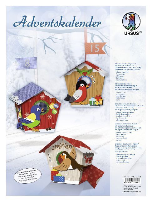Produktbild: Adventskalender "V&ouml;gelchen", Geschenkboxen