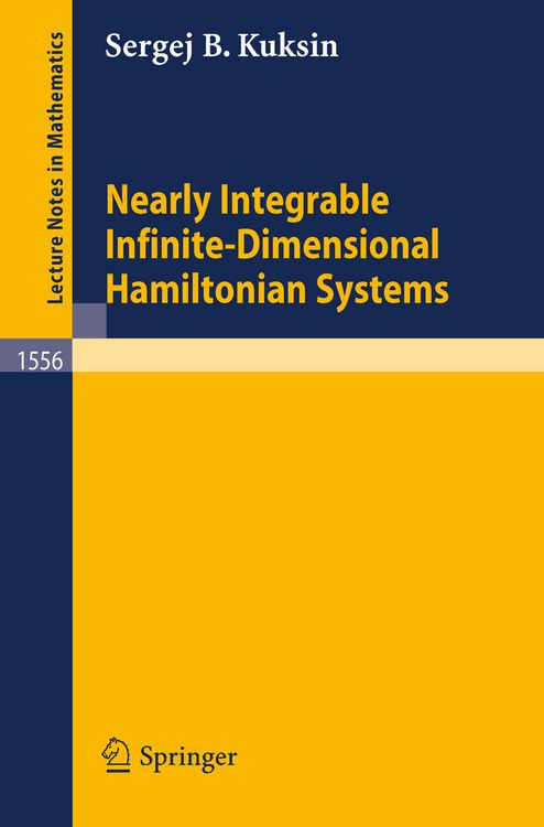 Produktbild: Nearly Integrable Infinite-Dimensional Hamiltonian Systems