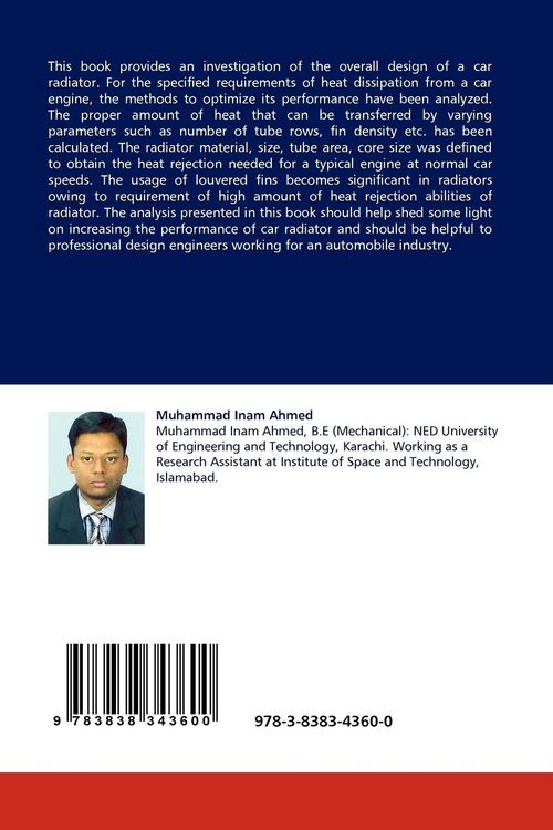 Produktbild: Design and Performance Optimization Of a Car Radiator