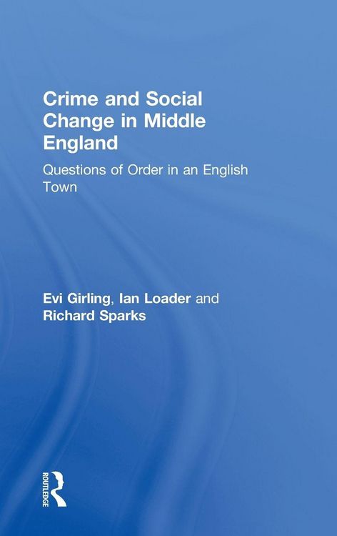 Produktbild: Crime and Social Change in Middle England