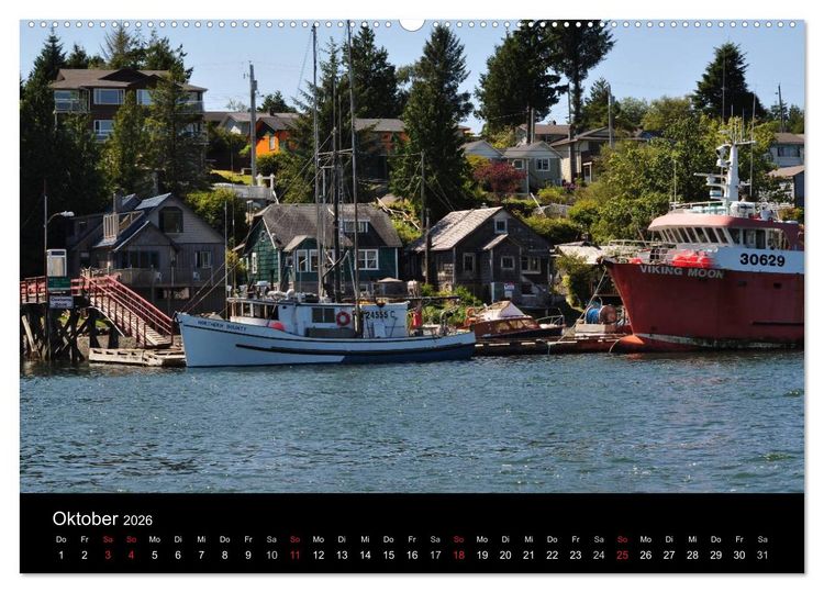 Produktbild: Vancouver und Vancouver Island 2026 (Wandkalender 2026 DIN A2 quer), CALVENDO Monatskalender