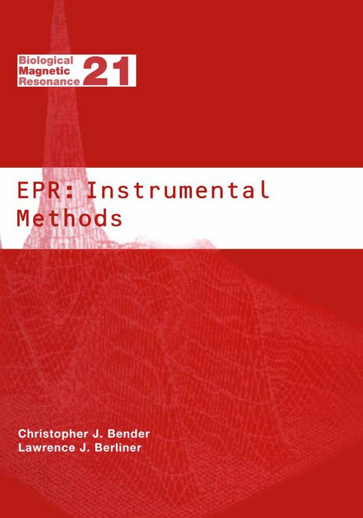 Produktbild: EPR: Instrumental Methods