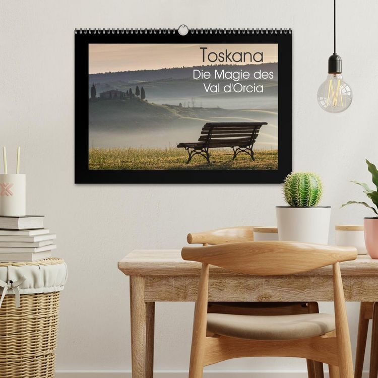 Produktbild: Toskana - Die Magie des Val d'Orcia (Wandkalender 2026 DIN A3 quer), CALVENDO Monatskalender