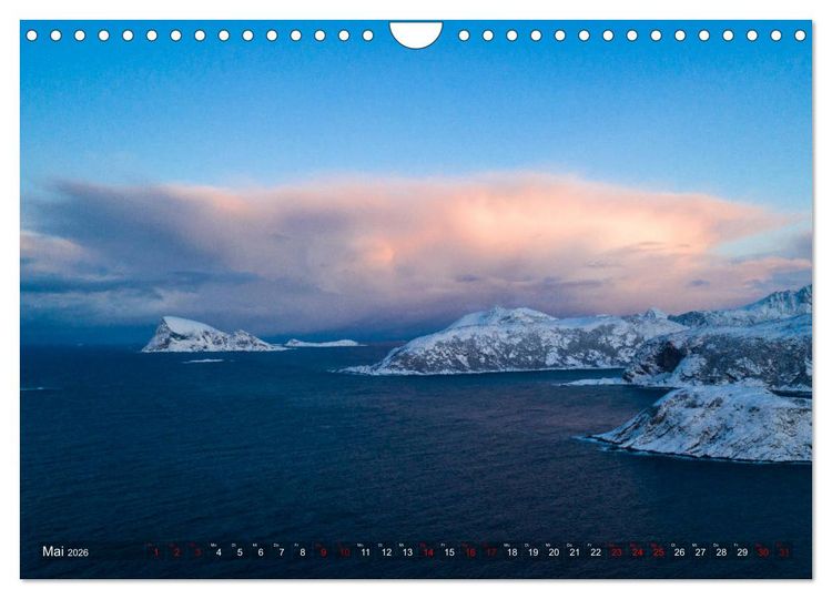 Produktbild: Polarnacht in Troms&oslash; (Wandkalender 2026 DIN A4 quer), CALVENDO Monatskalender