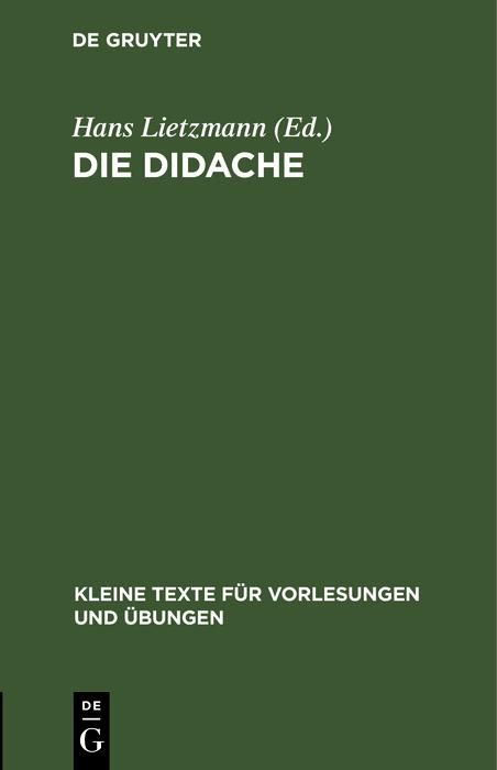 Produktbild: Die Didache