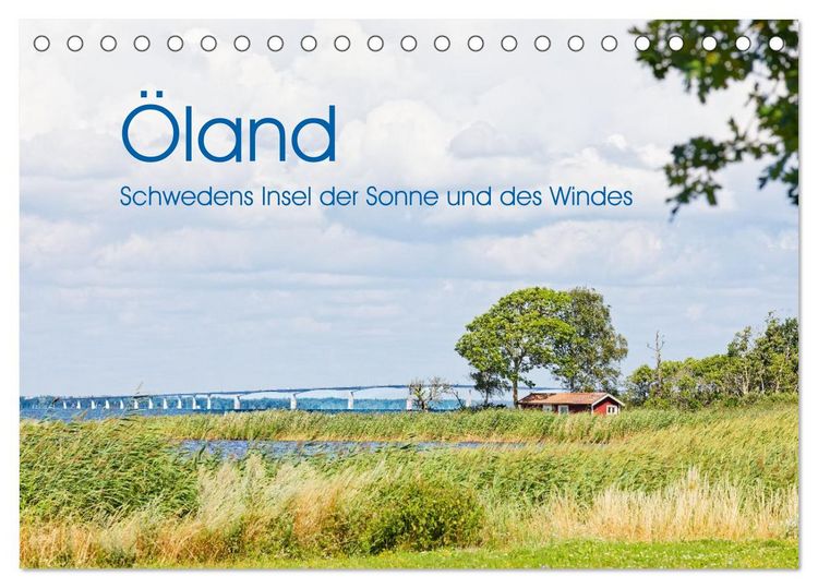 Produktbild: &Ouml;land - Schwedens Insel der Sonne und des Windes (Tischkalender 2026 DIN A5 quer), CALVENDO Monatskalender