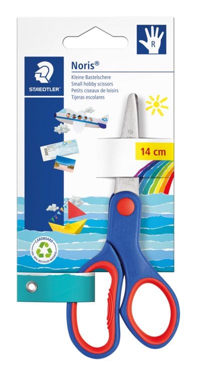 Produktbild: STAEDTLER Bastelschere Noris junior 14 cm Scherblatt