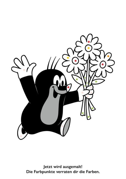 Produktbild: Der kleine Maulwurf: Mein bunter Spiel- und Spa&szlig;-Block